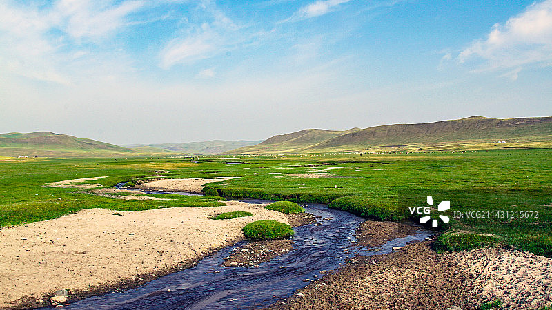锡林郭勒大草原图片素材