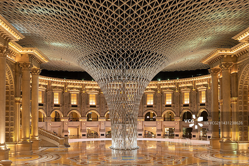 佛山市罗浮宫国际家具博览中心星座广场欧式建筑图片素材