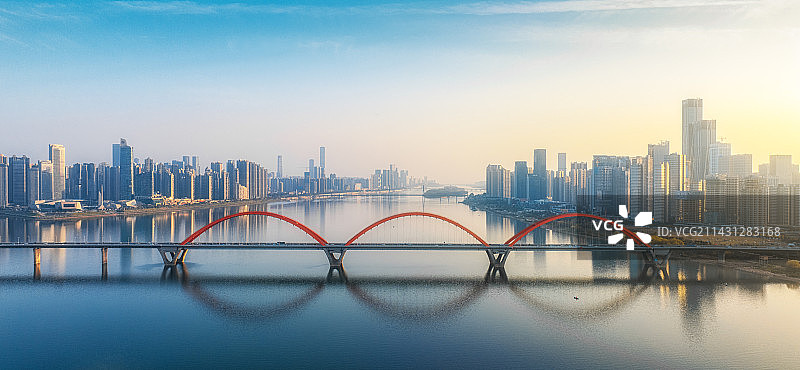 长沙福元路大桥图片素材