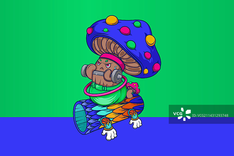 瘦瘦菇图片素材