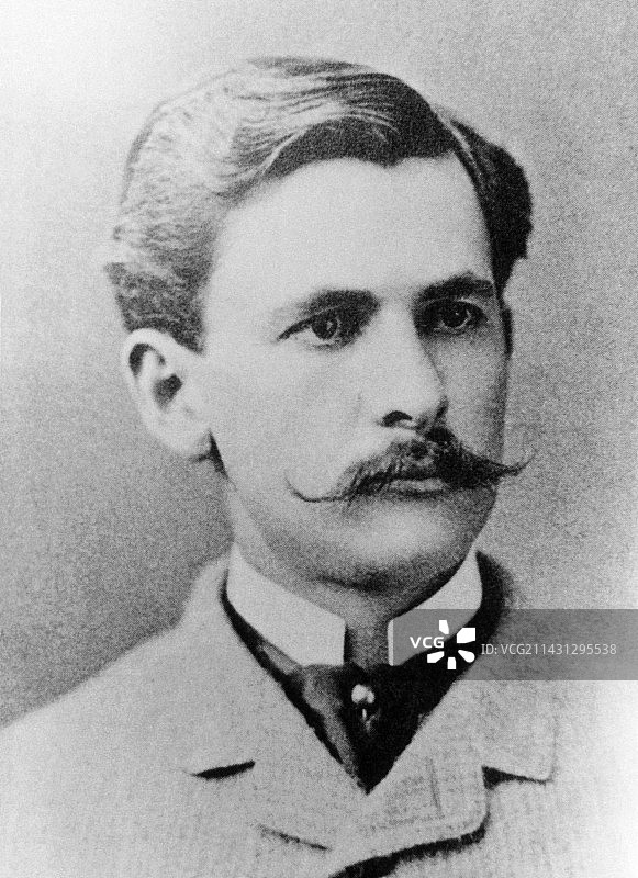 物理学家阿尔伯特·亚伯拉罕·迈克尔逊图片素材