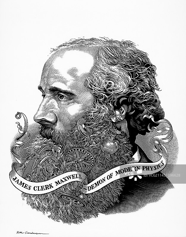詹姆斯·克拉克·麦克斯韦和他的恶魔图片素材