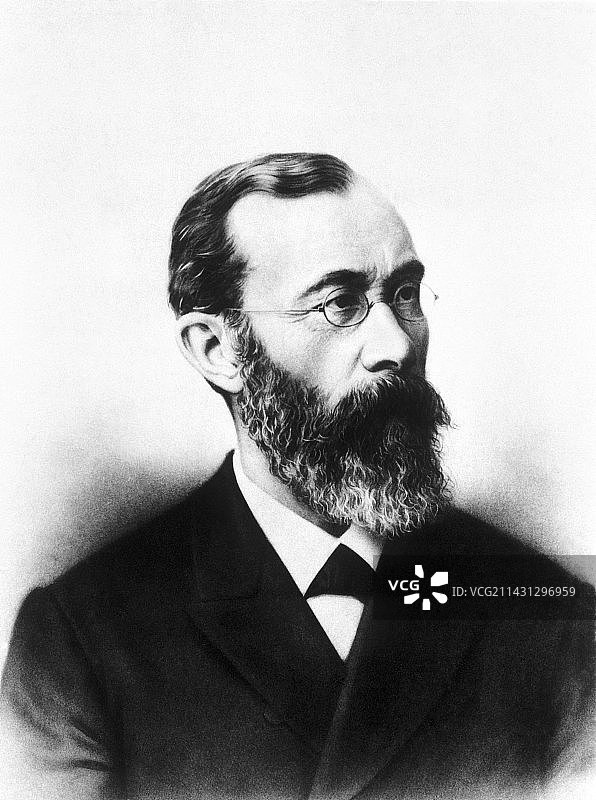 威廉·冯特，德国心理学家图片素材