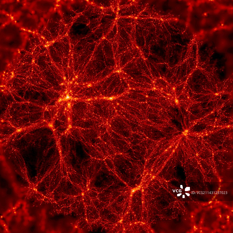 暗物质分布图片素材