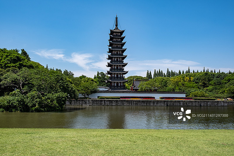 上海松江方塔园图片素材