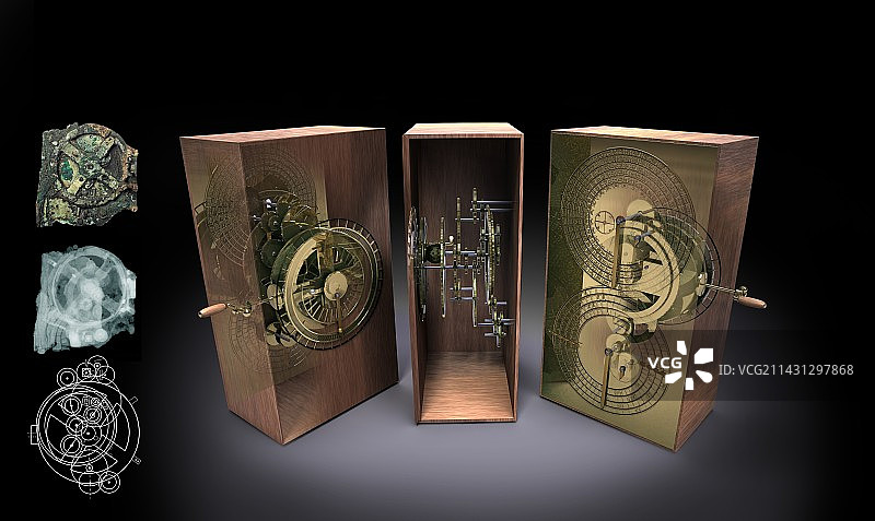 安提凯瑟拉机械装置艺术作品图片素材