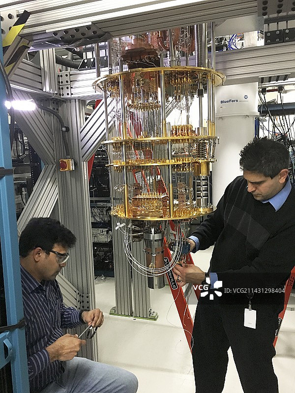 量子计算研究图片素材