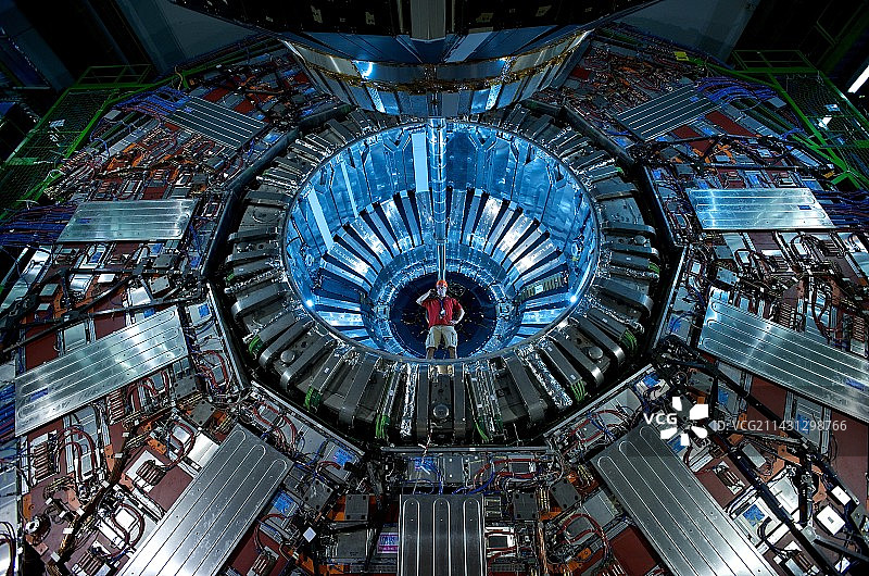 欧洲核子研究中心CMS探测器图片素材