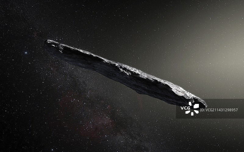 小行星奥陌陌插画图片素材