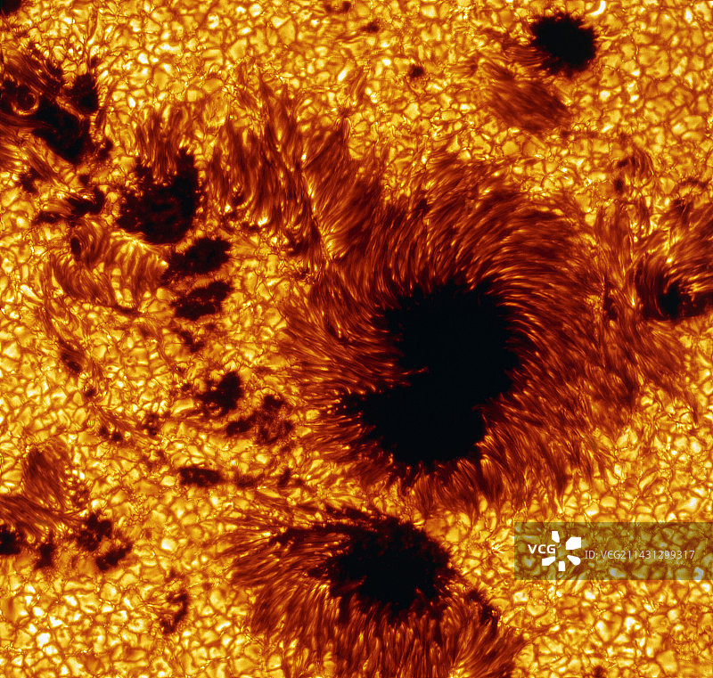 太阳黑子图片素材