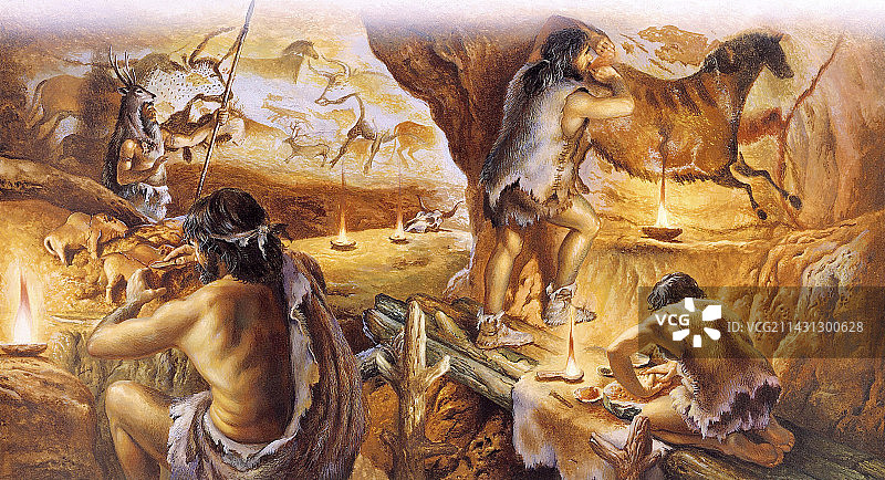 拉斯科洞穴图片素材