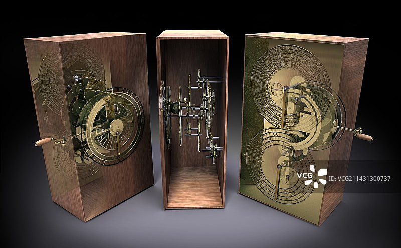 安提凯瑟拉机械装置艺术作品图片素材