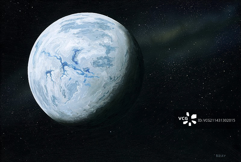 雪球地球插画图片素材