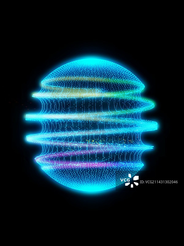 轴子粒子，图示图片素材