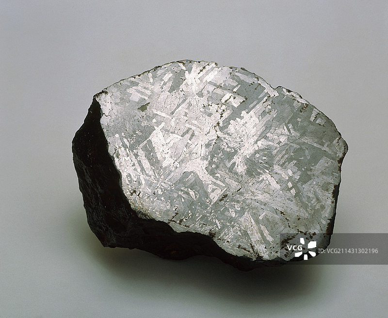 铁陨石切面图片素材