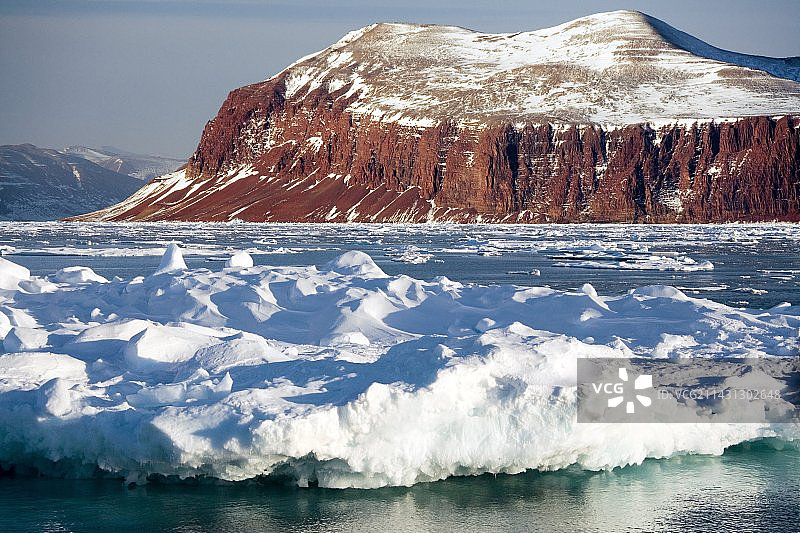 格陵兰戴维海湾图片素材