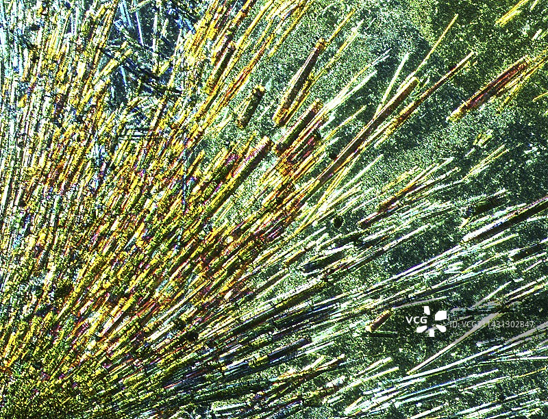 冰毒，甲基苯丙胺，显微照片图片素材