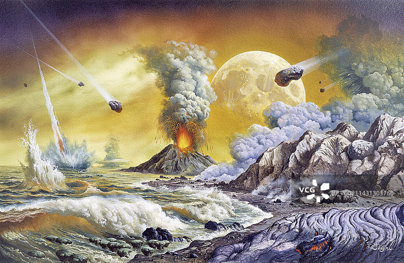 早期地球图片素材