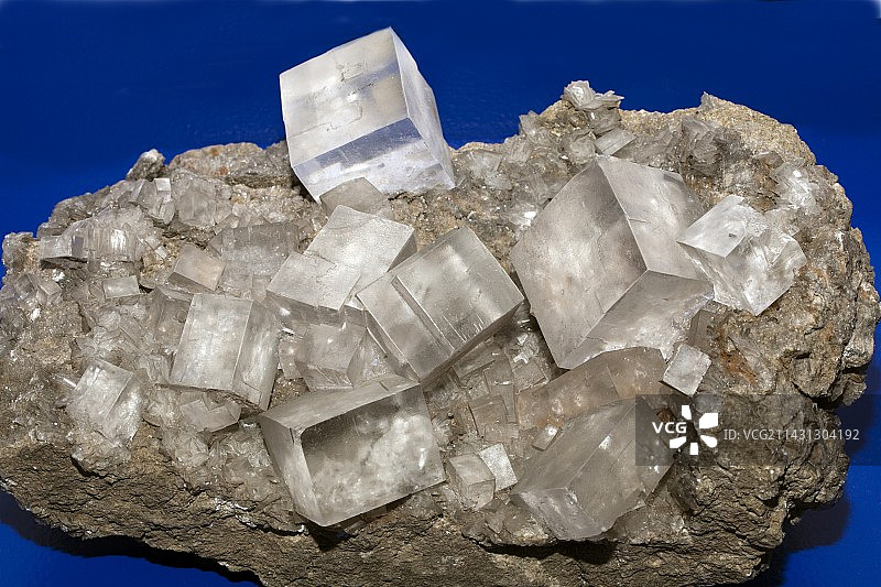 岩盐晶体图片素材