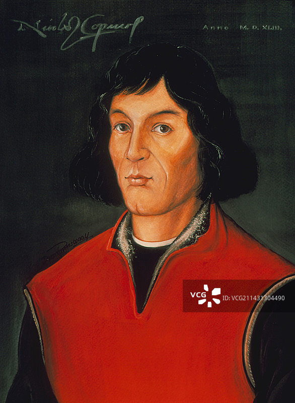 尼古拉·哥白尼，波兰天文学家图片素材