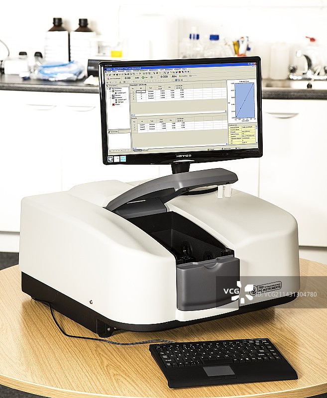 分光光度计图片素材