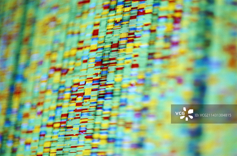 DNA自显影图片素材