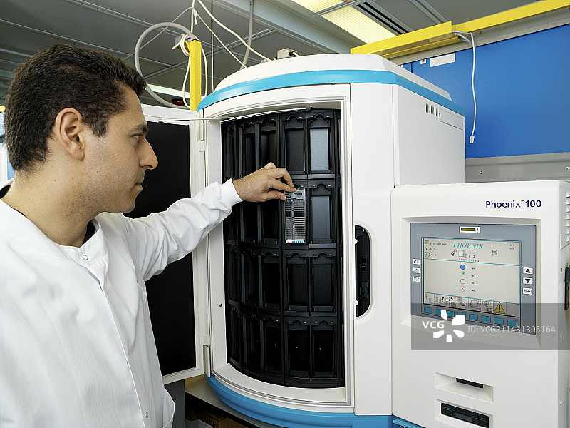 自动化血液细菌检测图片素材