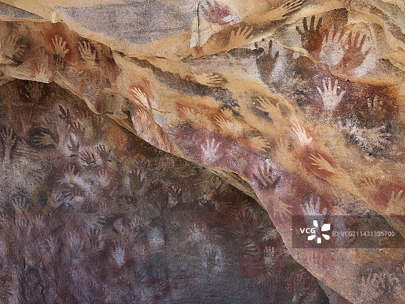 阿根廷手洞图片素材