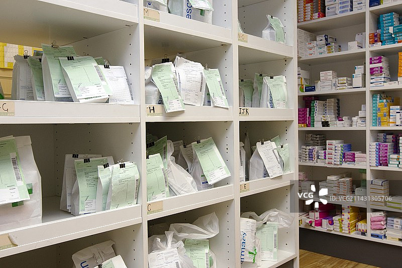 等待领取的处方图片素材