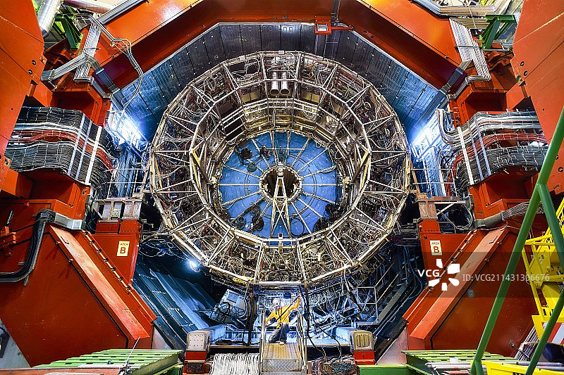 欧洲核子研究中心(CERN)Long Shutdown 2期间的ALICE探测器图片素材