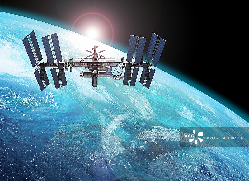 国际空间站艺术作品图片素材