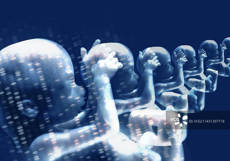 概念艺术：设计婴儿图片素材