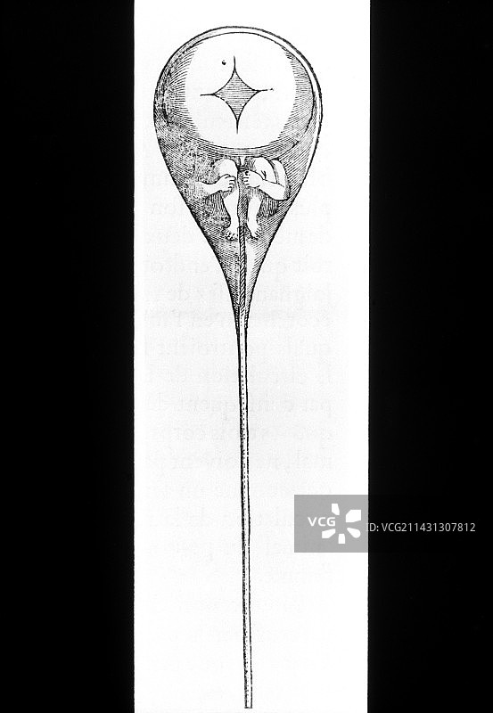 哈特苏克1694年后的侏儒绘画图片素材