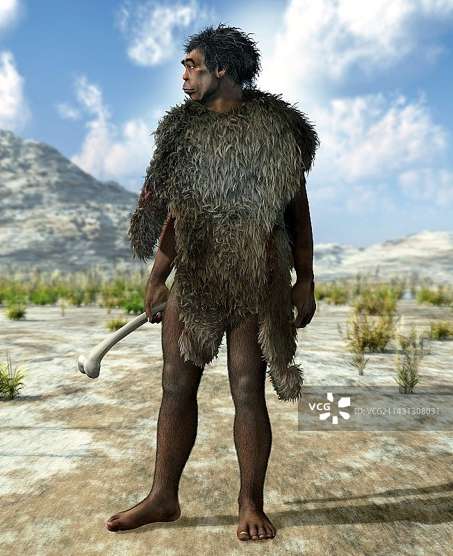 直立人艺术作品图片素材