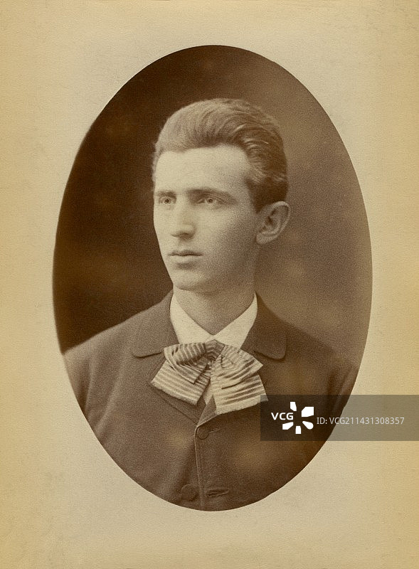 尼古拉·特斯拉，塞尔维亚裔美国物理学家图片素材