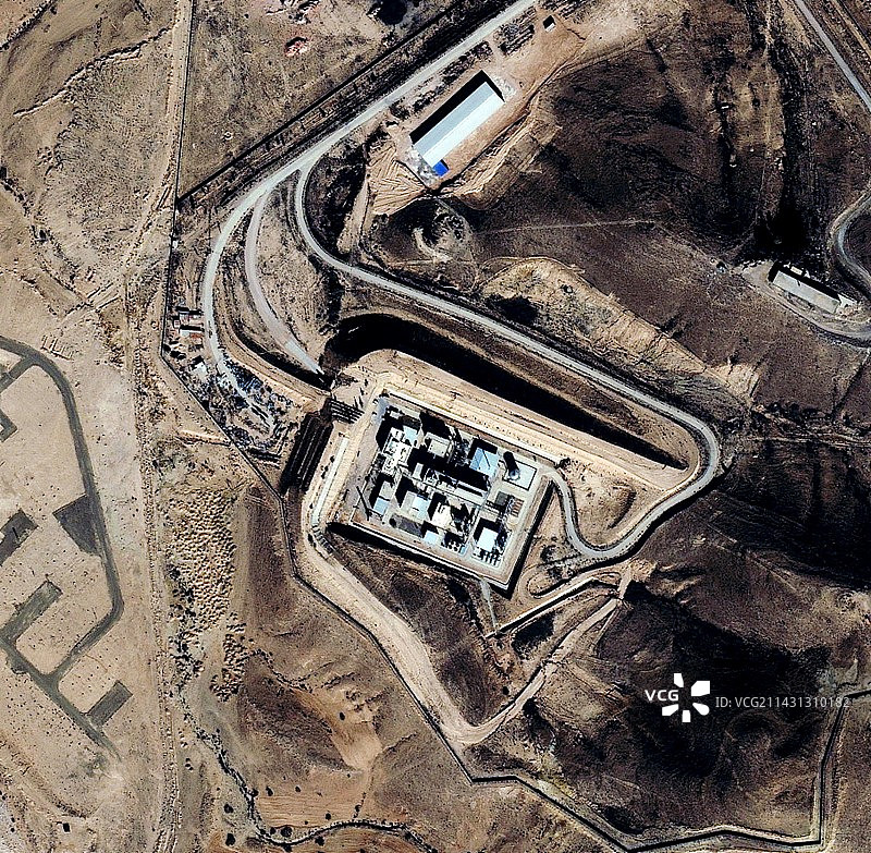 利比亚拉布塔化学设施图片素材