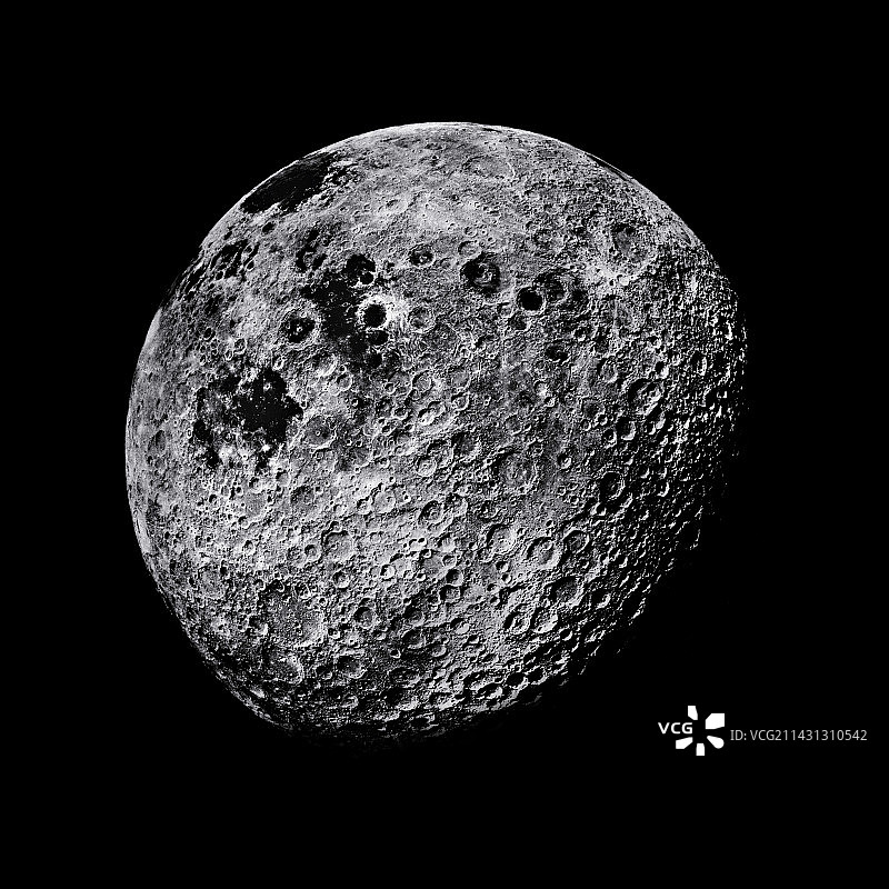 月球背面图片素材