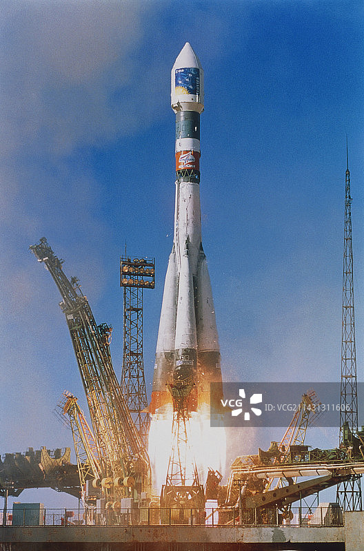 联盟-弗雷加特火箭发射图片素材