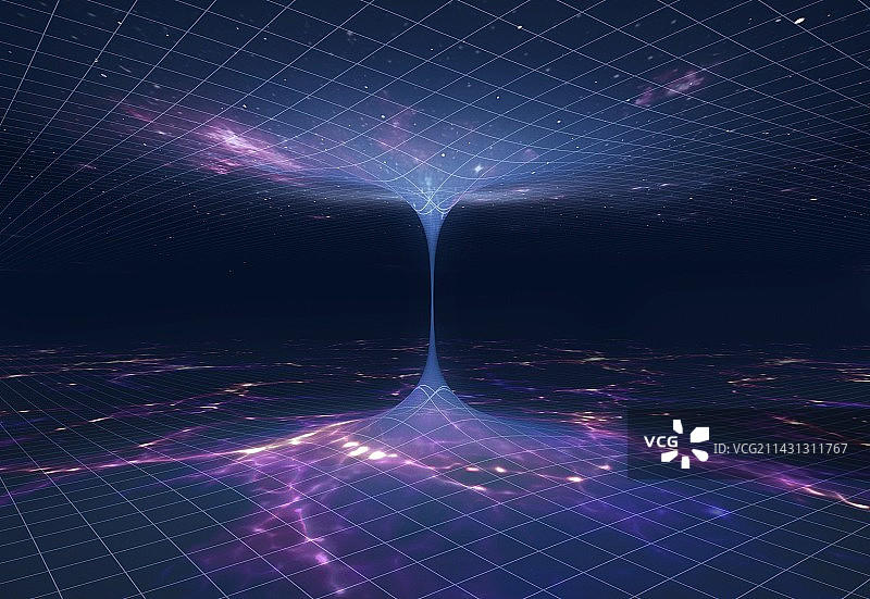 虫洞插图图片素材