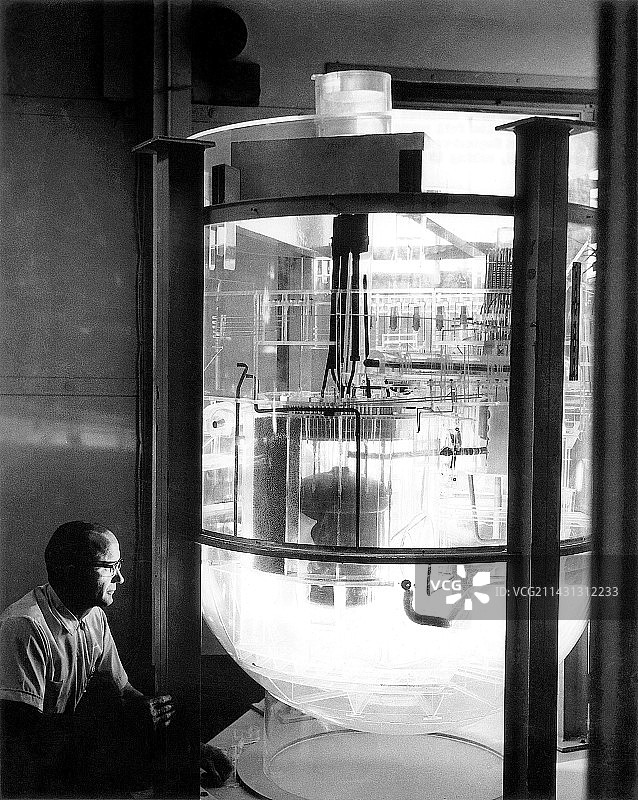 20世纪60年代的熔盐反应堆实验图片素材