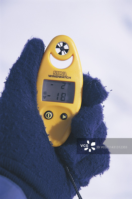 数字风速计图片素材