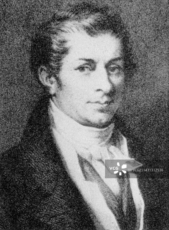 让-巴蒂斯特·萨伊：法国经济学家图片素材