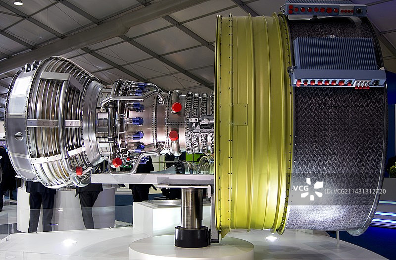 喷气式飞机发动机图片素材