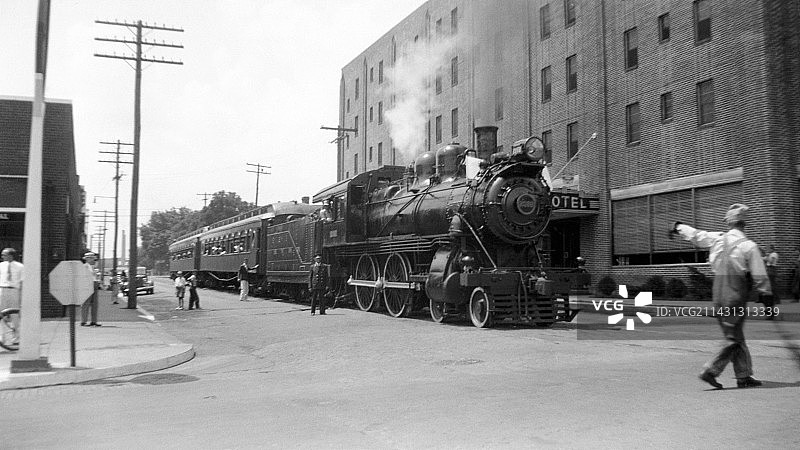 1937年的基沙科基拉斯山谷铁路图片素材