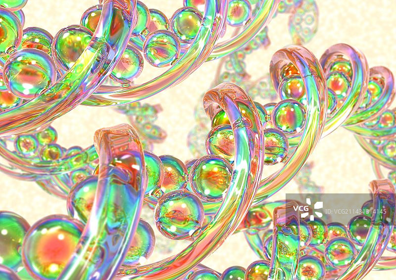 DNA分子艺术图图片素材