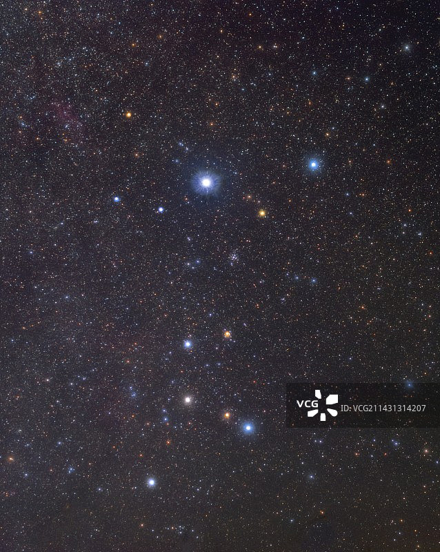 大犬座光学图像图片素材