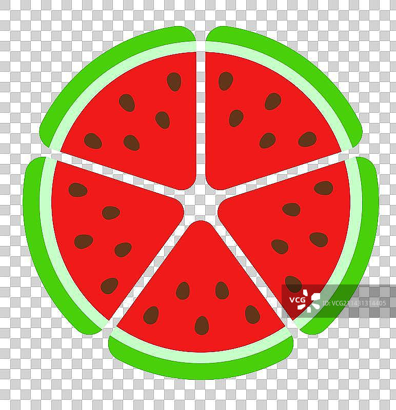 水果拼盘西瓜图片素材