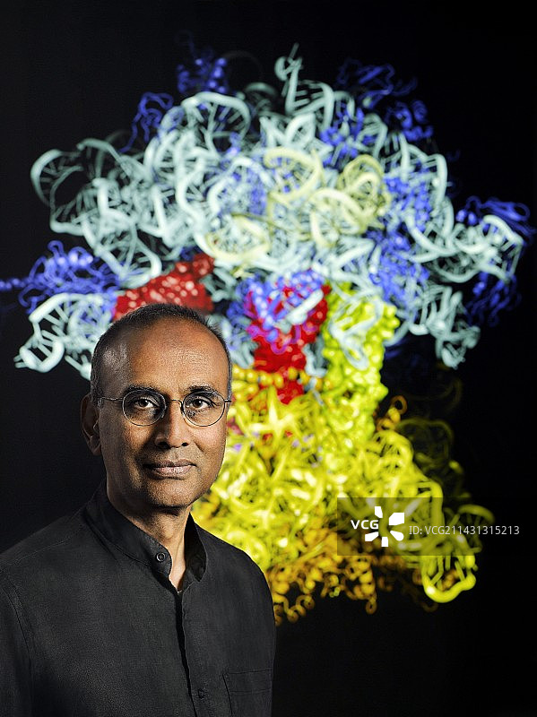 文卡特拉曼·拉马克里希南，生物学家图片素材