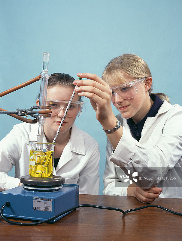 有机化学实验图片素材