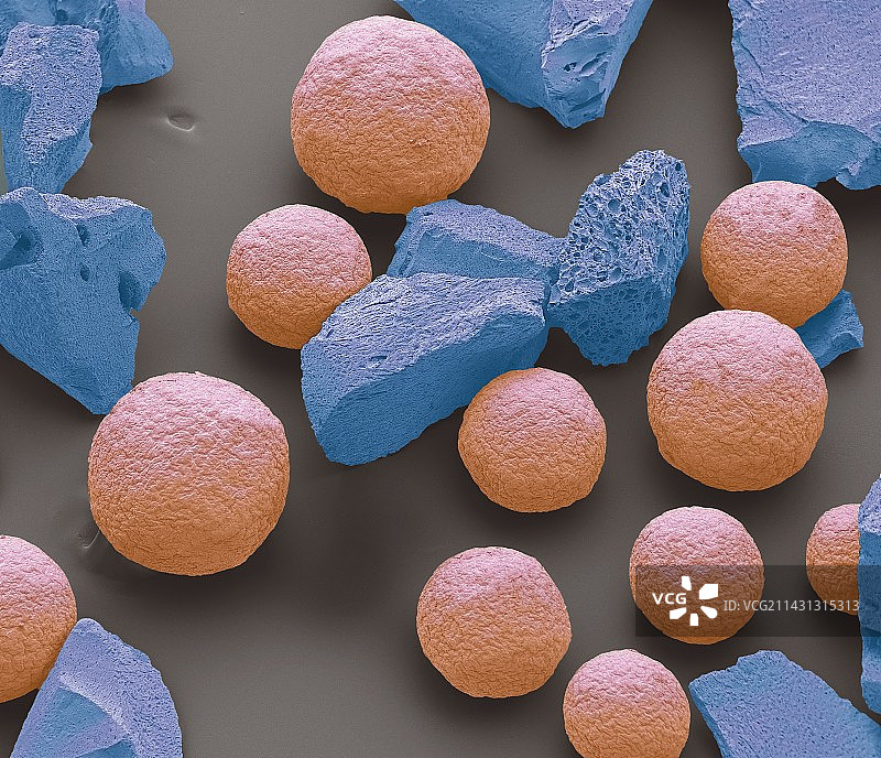 净水器，扫描电镜图片素材